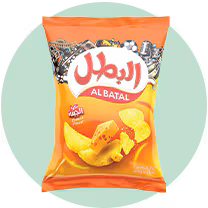 الشيبس والوجبات الخفيفة