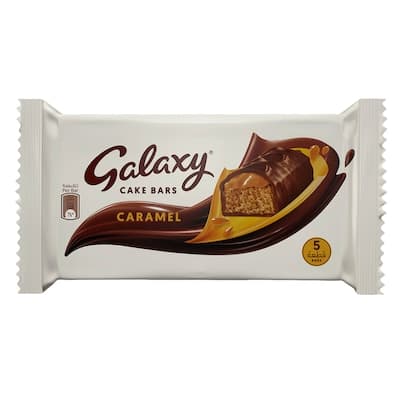جالاكسي كيك بار الكراميل 27 جرام × 5