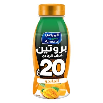 المراعي شراب زيادي بروتين بطعم المانجو 250مل (25جرام من البروتين)