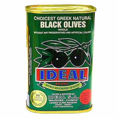 ايديال زيتون اسود 250 جرام