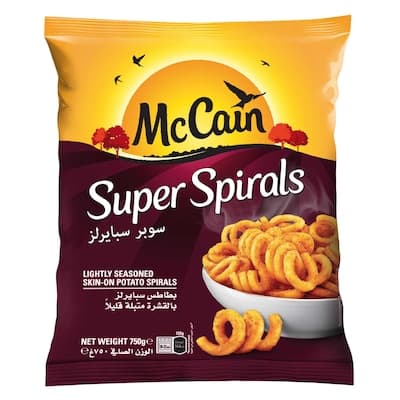 ماكين بطاطس سوبر سبايرلز 750 جرام